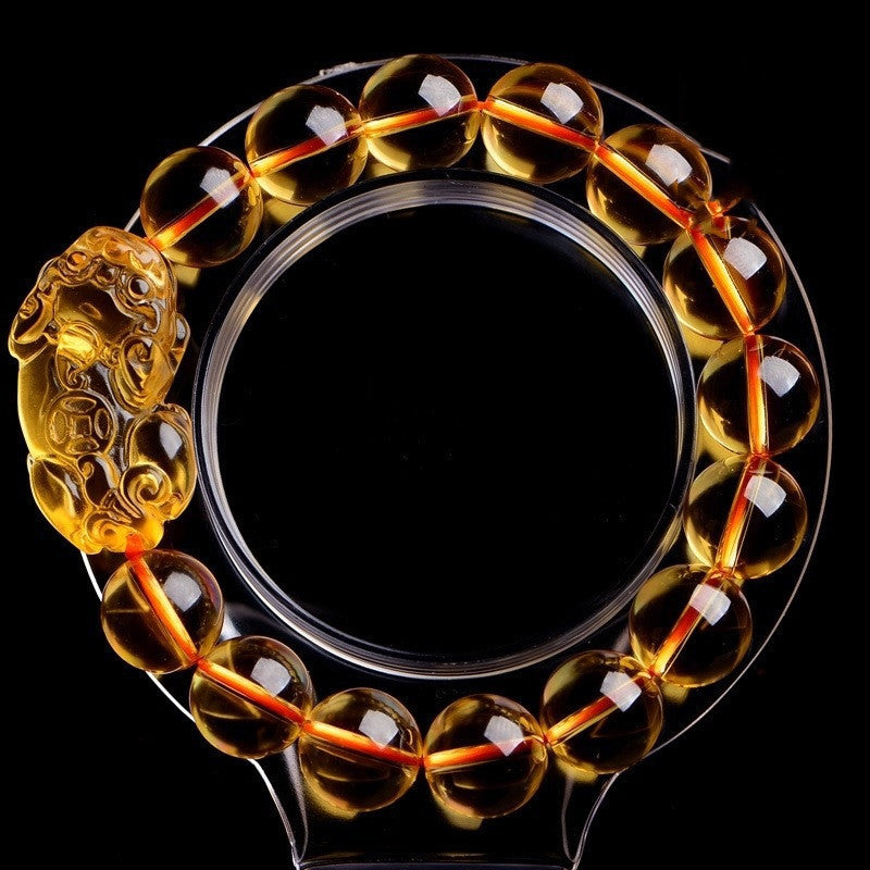 Citrine Pixiu Bracelet